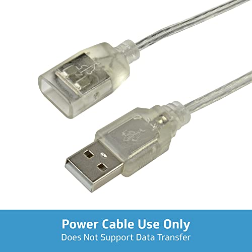 Удължител за USB CLEANLIFE TrueColor -USB удължителен кабел кабел тип Мъж-жена, съвместим с led панел TrueColor с захранван от USB - Увеличава дължината на USB кабела led панел (48 инча).