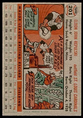 Карта Дера На Разстояние Репульски 1956 Topps 201