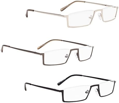 LUR 3 опаковки очила за четене в полукръгла рамка + 7 опаковки очила за четене без рамки (общо 10 двойки ридеров + 1,50)