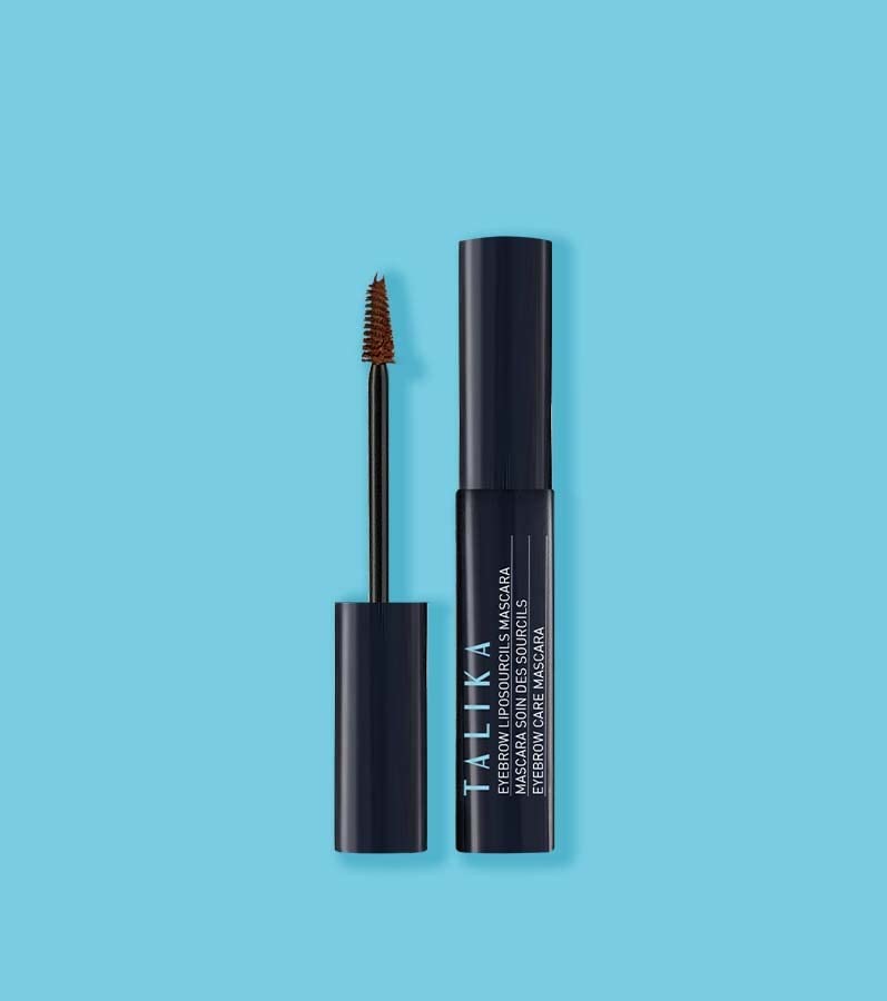 Спирала за мигли Talika Eyebrow Liposourcils Mascara - Формула за подобряване на формата на веждите Спирала за вежди - Средство за грим и грижа за миглите 2 в 1 - Кафяв