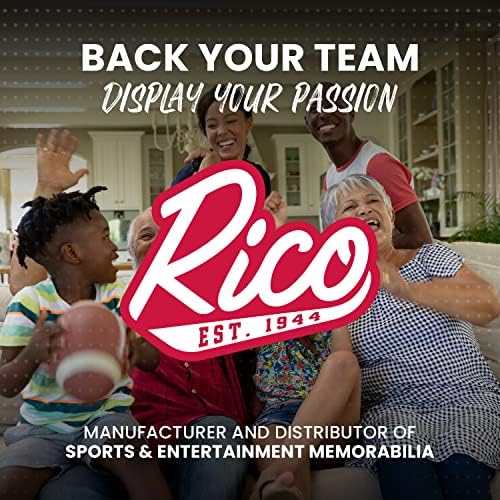Rico Industries NFL Дървена Настолна Игра 4 в редица Line up 4 Game Игри за Пътуване за Деца и Възрастни