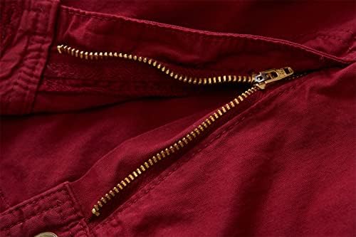 Мъжки къси Панталони-Карго LeeHanTon бързо съхнещи Свободно, Намаляване, Ежедневни Панталони за Голф от Памук кепър лента през Открито, Къси
