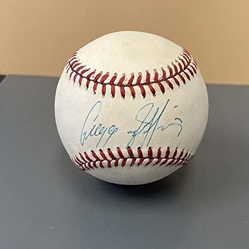 Грег Джефрис подписа бейзболен автомобил ONL Giamatti с Голограммой B & E - Бейзболни топки с Автографи