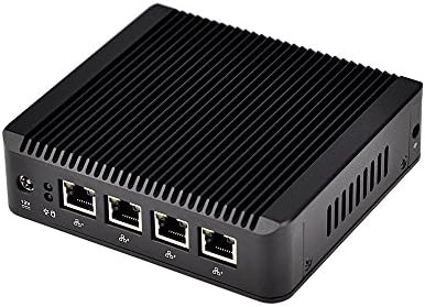 Личен Индустриален компютър Mini ITX 4 Ethernet 2G Ram 64G Intel SSD J1900 Четириядрен 2 Ghz X86 1080P Неттоп