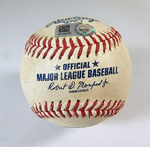 2021 Сан Диего Падрес Марлинс Използвани Бейзболни топки Къртис Юриксон Профар Фал - Използваните Бейзболни топки