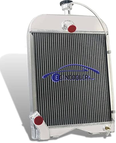 EGINCOOLER OEM 8N8005 86551430 Алуминиев 3-вграден Радиатор, който е Съвместим с трактори Ford 8N 9N 2N Radiador 44