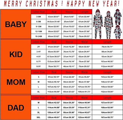 Семейни Пижами, Облекло,Еднакви Коледни Семейни Пижами едни и Същи Семейни Пижами Пижами за Семейни Наряди Коледа Фа