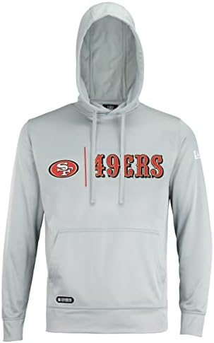 Мъжки Готин Сив Hoody С качулка New Era NFL, Пуловер, за да се изяви, Професионалната Футболна Hoody