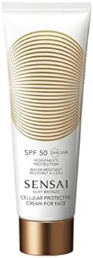 Silky Bronze Sun Care by SENSAI Слънцезащитен крем за лице SPF50 50 мл