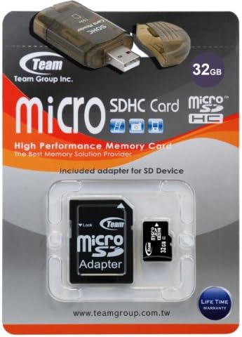 Карта памет microSDHC с турбо 32 GB За LG LX600 LX610. Високоскоростна карта памет идва с безплатни карти SD и USB. Доживотна