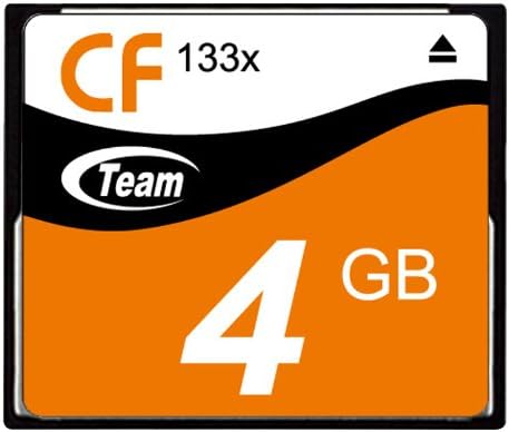Високоефективна карта памет Team CF капацитет 4gb 133x за Kyocera Contax DR-350 EZ Digital 1.3. Тази карта идва с.