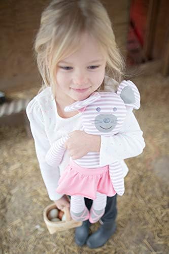 Вратарят с органична ферма Apple Park - детска играчка Плюшен Coco Хипопотама за Новородени, Бебета, малки деца малки