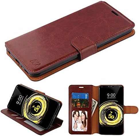 Калъф Wydan за LG Stylo 6 - Портфейл от Изкуствена кожа с Отделение за кредитни карти и Хибридна стойка С функция за Корицата