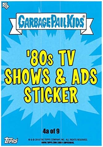 Децата от боклук кофи Topps 2018 Серия 1 мразим търговски карти на 80-те телевизионни предавания и РЕКЛАМИ на 80-те години