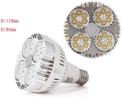 AGIPS Широк напрежение светлини 10 бр./лот PAR30 E27/E26 led прожектор, Лампа 35 W AC110V-265V лампи Песен лампа за вътрешно осветление 180-240 В Домакинството лампи (Цвят: натурален бял,