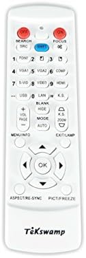 Преносимото дистанционно управление видеопроектором (Бял) за Sharp 9NK5041816900