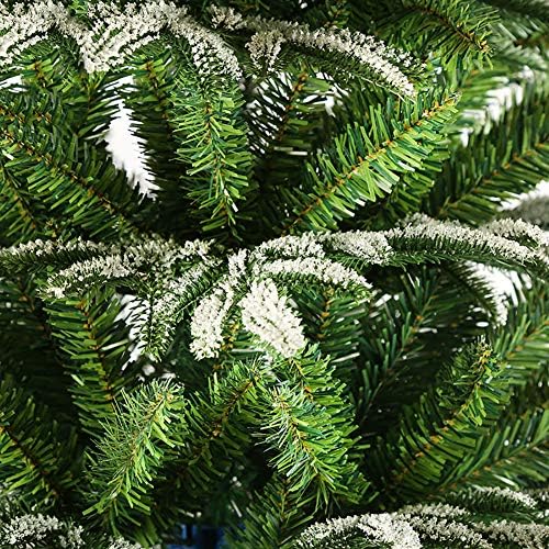 Изкуствена Коледна елха от PVC DLPY, Неосвещенная, Навесная Коледно Дърво с Метална стойка, Сгъваема за Празнична украса