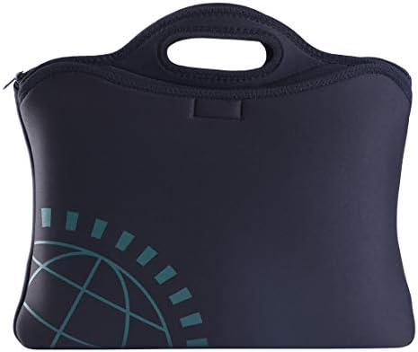 Калъф за лаптоп LEAFOREST, Съвместим с 14-Инчов Лаптоп, Защитна Чанта за лаптоп чанта за Носене с дръжка, Черен