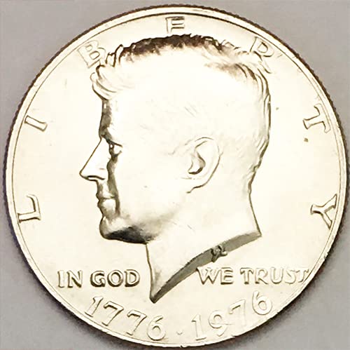 1976 P BU Kennedy Двестагодишният избор в Полдоллара на монетния двор на САЩ, Без да се прибягва