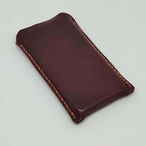 Чанта-кобур от естествена кожа за Xiaomi Mi Play, Калъф за вашия телефон ръчна изработка от естествена кожа, Кожен Калъф-чанта