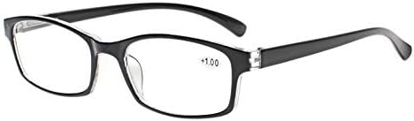 NORPERWIS Очила за четене, 5 двойки качествени очила за четене на пружинном панта, Реколта Очила за четене за мъже и жени (5 опаковки с различни цветове, 2,50)