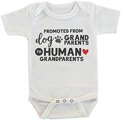Остроумен и Малко Напреднали от баби и дядовци на Кучето на баба и дядо човек Гащеризон / Боди за бременни (0-3 месеца)