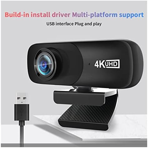 MSAFGY Bluetooth, Уеб камера за 4K 3840 *2160 Уеб-камера с Микрофон авто Фокус Мрежата USB-Камера за Компютърна Работна