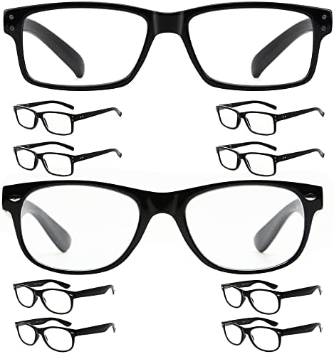 Eyekepper Спестете 10% на 5 опаковки класически очила за четене и 5 опаковки пури в ограничени бройки ридеров Черен цвят