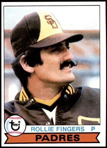 1979 Topps 390 Ролли Фингерс Сан Диего Падрес (Бейзболна картичка) EX/MT Padres