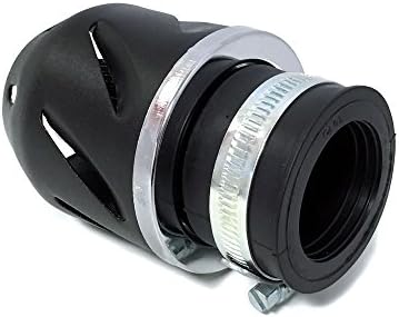 Въздушен филтър MMG 38mm Universal fit Bullet - Джобен размер за мотор скутер - Черен (модел 10401-04)