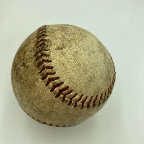 Анди Пафко Подписа Игра 1960 година, В което са Използвани Истински и бейзболни хитове Милуоки Брейвз, JSA COA - MLB,