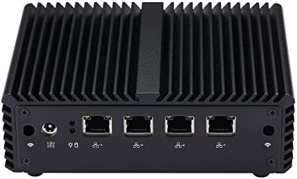 Защитна стена InuoMicro G19L4 Intel Celeron J1900, с честота от 2 Ghz до 2,42 Ghz (8 GB оперативна памет Ddr3, 256 Gb Ssd), Quad-core, без вентилатор, 4 Гигабита, защитна Стена Micro Техника VPN Router Мрежовата