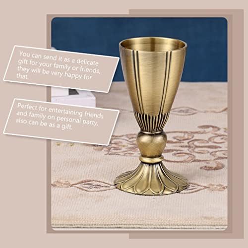 Cabilock Бутилка за Вода, Маса за Хранене Набор от Златната Купа на Антични Чаша За Вино: 25 мл Кралската Купа, Купа