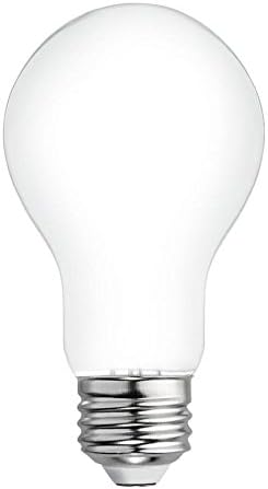 GE Classic 4-Комплектная Led лампа с регулируема яркост на Топло бял цвят A19 Капацитет от 60 Вата в еквивалент на