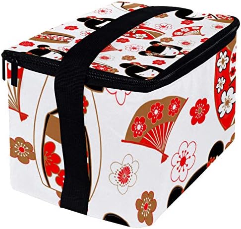 Фланец Обяд-Бокс, Изолирано Кутия за Bento за Мъже И Жени, многократна употреба Ведерко за Обяд с пагон, Японската Кукла