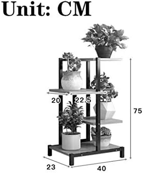 Поставка за растенията MTYLX, Поставка За цветя, Витрина, Стойка за Домашно Тераси, Стойка За Цветя, Саксии От Ковано Желязо, Цветна Полк, Многопластова Поставка За Цве