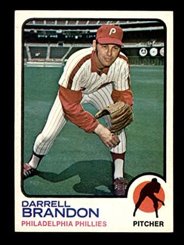 1973 Topps 326 Дарел Брендън Филаделфия Филис (Бейзболна картичка) EX/MT+ Филис