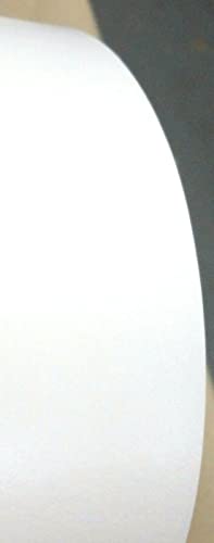 Бял меламиновый ролка за кант ръбове 1-5/8 x 120 предварително склеенный термоплавким лепило 1/40