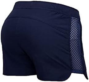 RTRDE Мъжки къси Панталони, Плажни Панталони, Мрежести Дишащи бързо съхнещи Ежедневни Панталони за Фитнес, Мъжки къси Панталони за Спринт