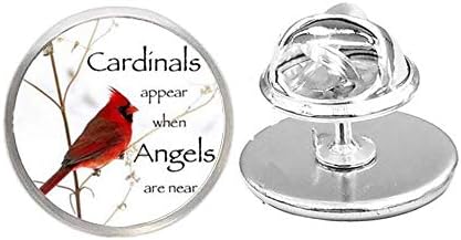 Бижута Red Cardinal Bird, Брошка-Жени Cardinal, Коледен Кардинал, Червена Счупване на Птица, QK0O97