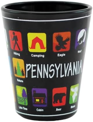 Приложение за екскурзии в Пенсилвания Shot Glass