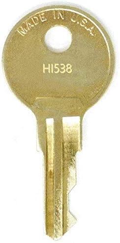 Резервни ключове Hirsh Industries HI538: 2 ключа