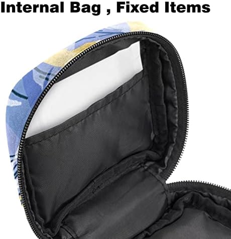 Чанта за съхранение на Хигиенни Кърпички ORYUEKAN, Преносими Многократна употреба Менструални Тампони джоб, Чанта за Съхранение на Тампони за жени и Момичета, Пасторн?