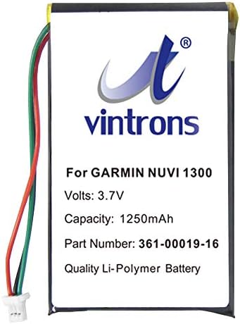 Батерия VINTRONS 361-00019-12, 361-00019-16 за Garmin Nuvi 1300, Nuvi 1350, Nuvi 1370, Nuvi 1390,