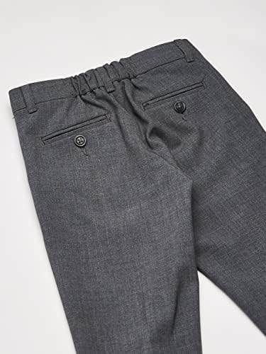 Ластични панталони Calvin Klein за момчета с плоска предна част, директен приятелка, коланите вериги за колан и предните