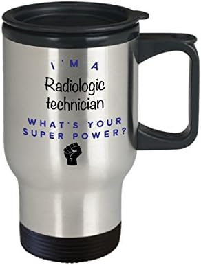 Чаша за техници-рентгенология, аз съм Техник-Рентгенолог, Какво е Суперсили? Забавни Чаши За Кафе За Кариера, Идея За