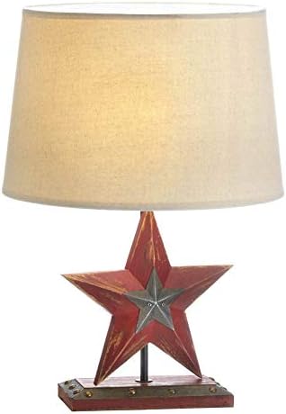 Настолна лампа Farmhouse Red Star 9,5x4,5x19 €