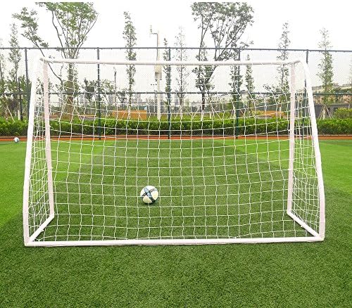 TimmyHouse 8 'x 5' Колани за мрежа футболна врата са закрепени към здрава голям футболен яки Спортни