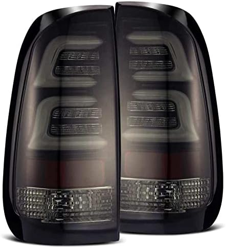AlphaRex (654010) 97-03 Ford F-150 (с изключение на 4-врата на кабината SuperCrew) Led задни светлини серия PRO черен цвят