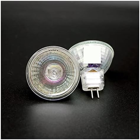 YINGKELONG NUOXUAN Галогенный прожектор Стъклена лампа Mr11 с регулируема яркост 10 бр./лот 20 W 12 В Енергоспестяващ